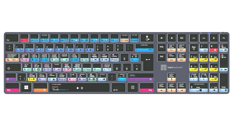 Fender Studio Pro<br>TITAN Wireless Backlit Keyboard - Windows<br>DE German